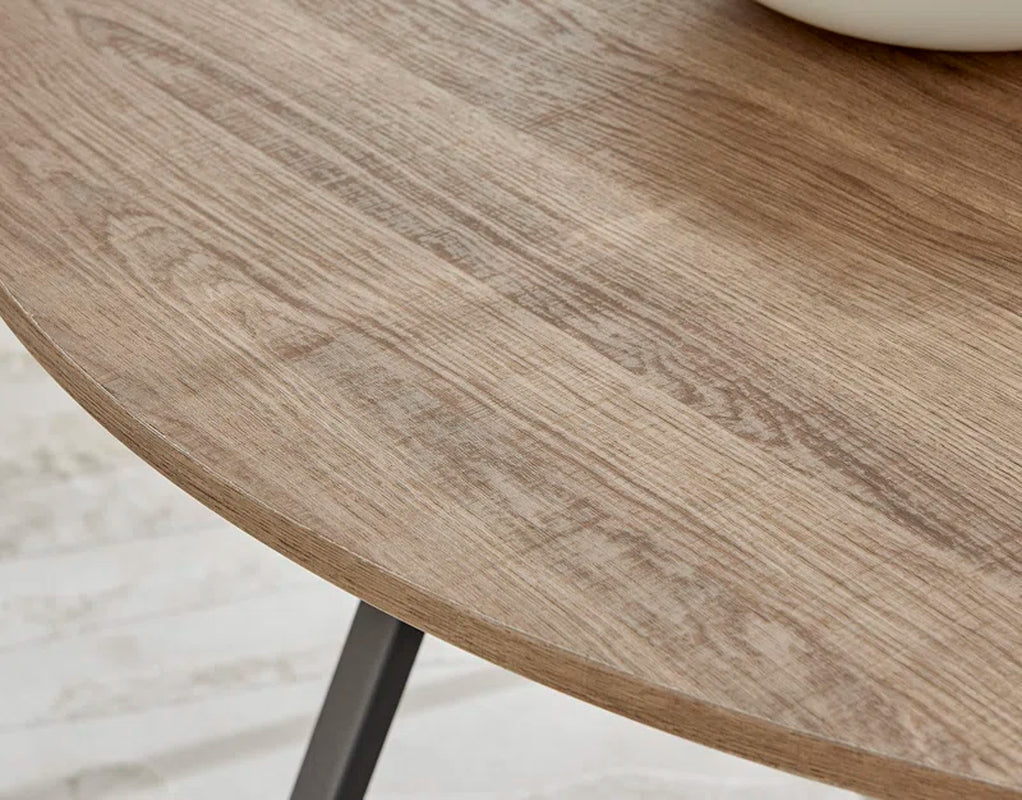 Chowchilla Luxury round Dining Table - Modern Industrial Style