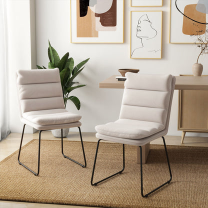 Leisure Chair Upholstered Accent Chair with Wood Heavy-Duty Metal Frame