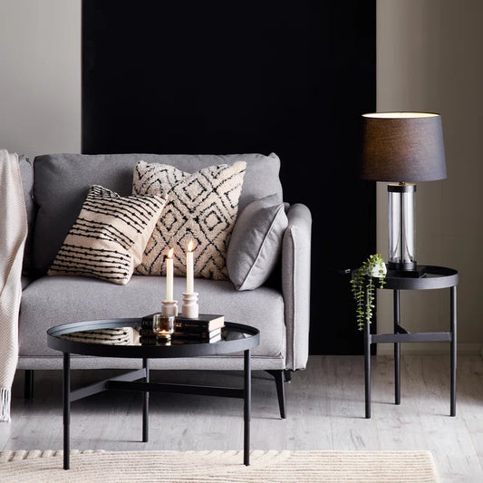 Loughman Mirror Glass Coffee Table