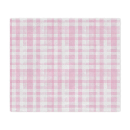 Blush Check Charm Blanket