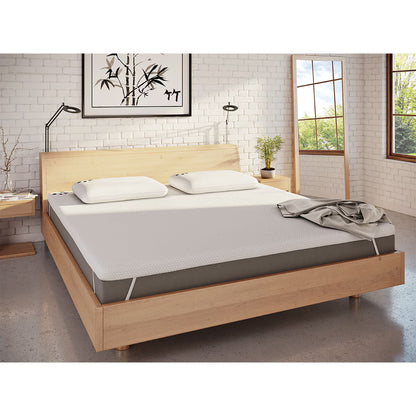 Memory Foam Bamboo Mattress Topper, Super King