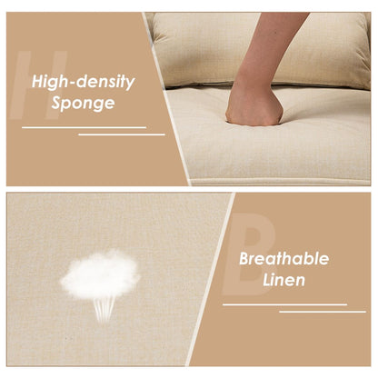 Modern Accent Chair with Lumbar Pillow