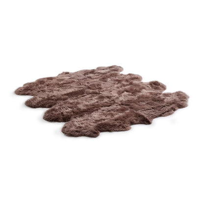 Longwool 100% Sheepskin Octo Rug, Paco