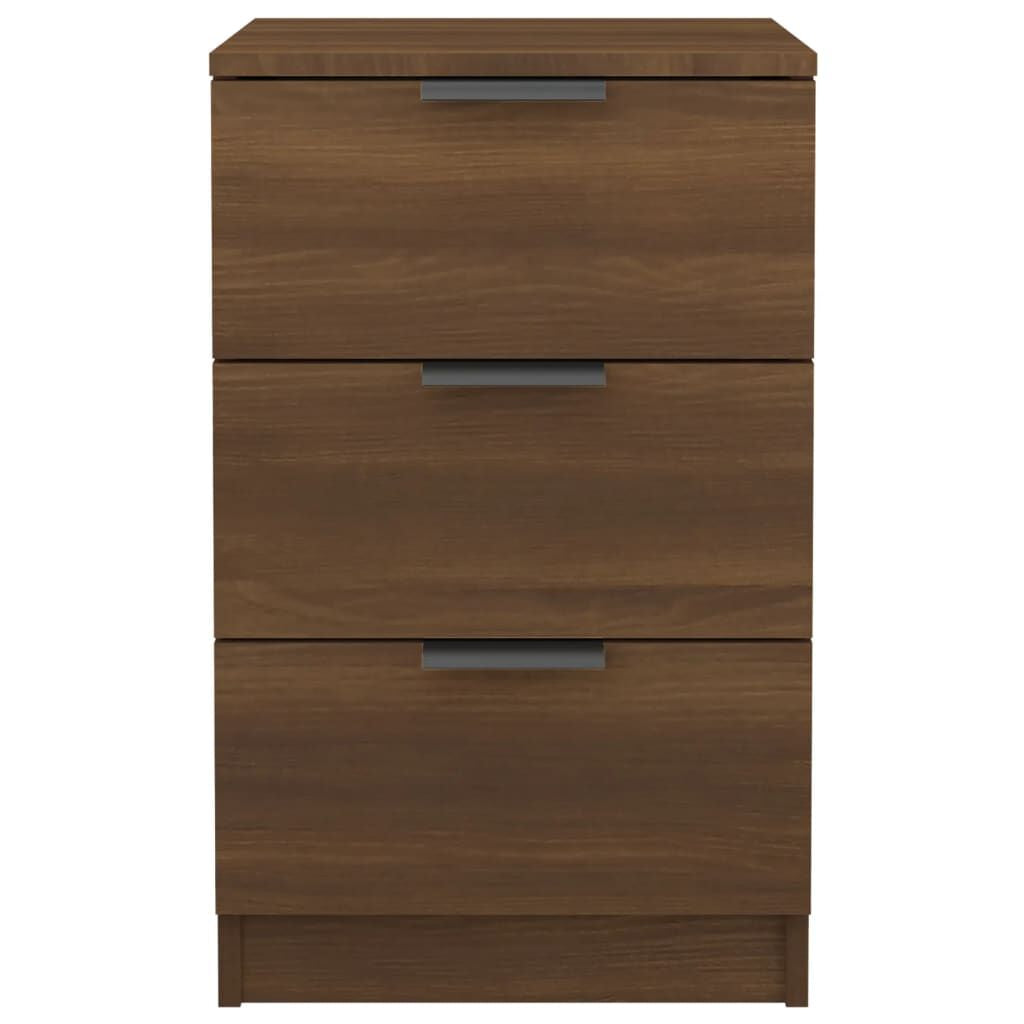 Bedside Cabinet Brown Oak 40X36X65 Cm