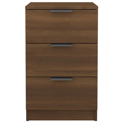 Bedside Cabinet Brown Oak 40X36X65 Cm