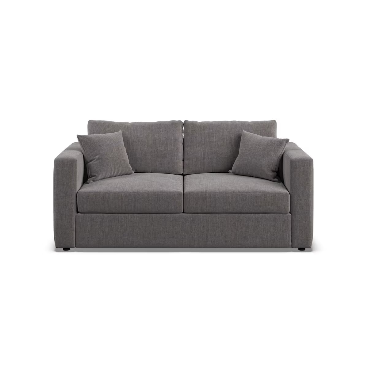Oxford Grey Fabric Sofa Bed