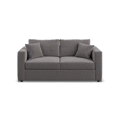 Oxford Grey Fabric Sofa Bed