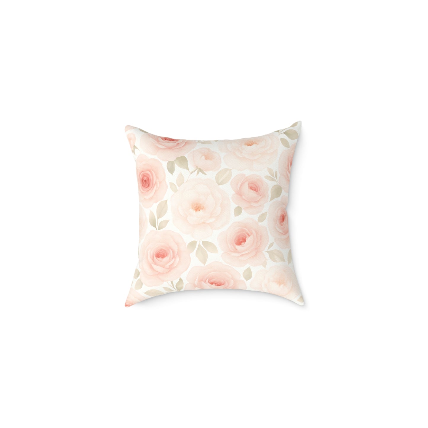 Rosé Bloom Elegance Cushion