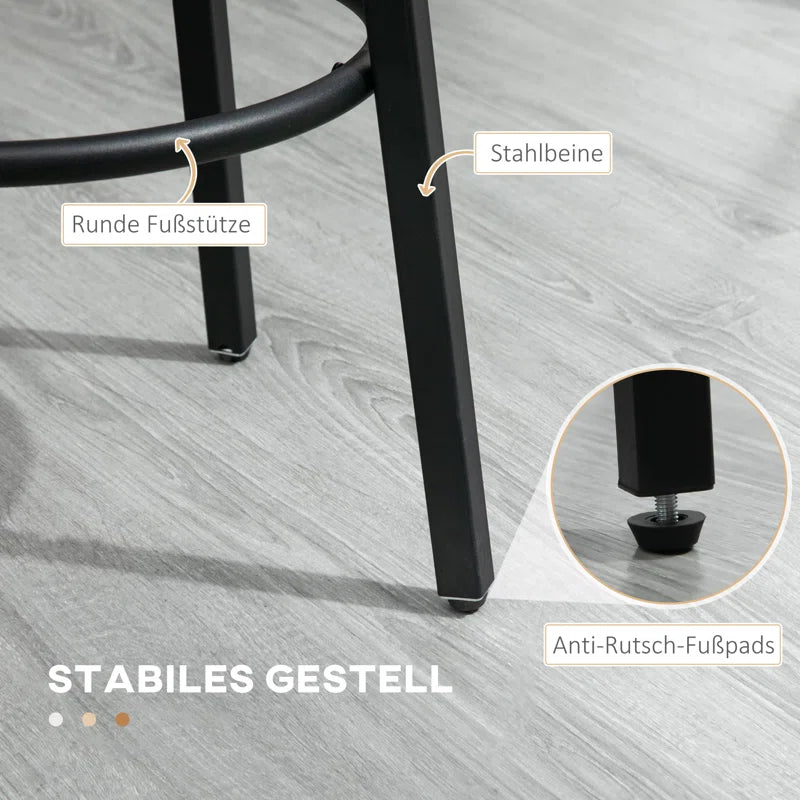 Alante Counter Stool with Metal Frame