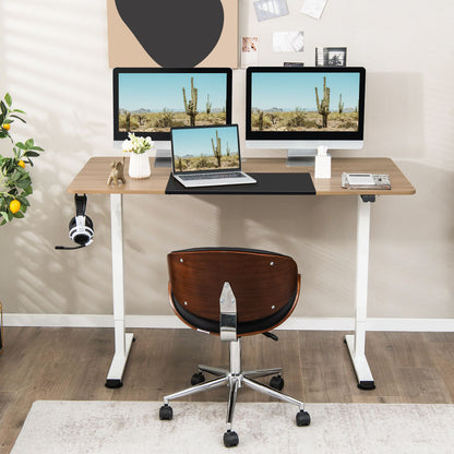 Height Adjustable Home Office Computer Desk with Headphone Hook
