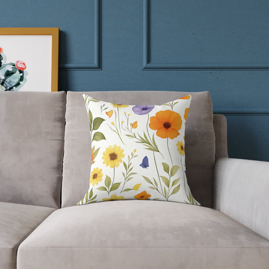 Summer Flower Luxe Cushion