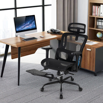Ergonomic Office Chair Swivel Computer Desk Chair with Rotating Headrest