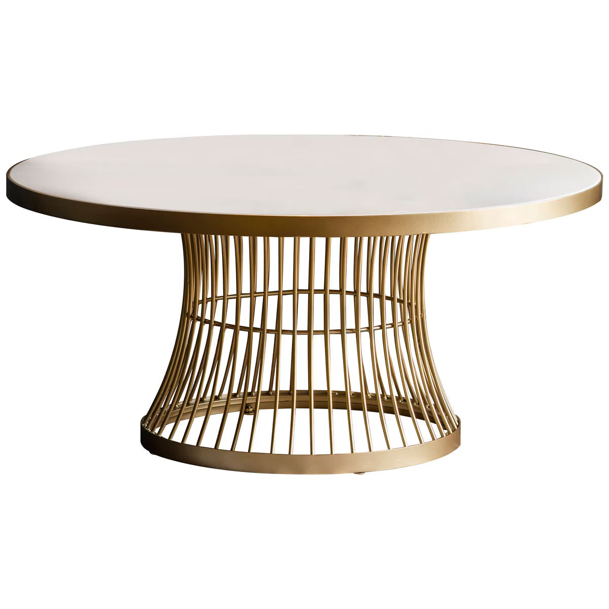 Pickford Champagne Marble Top Coffee Table