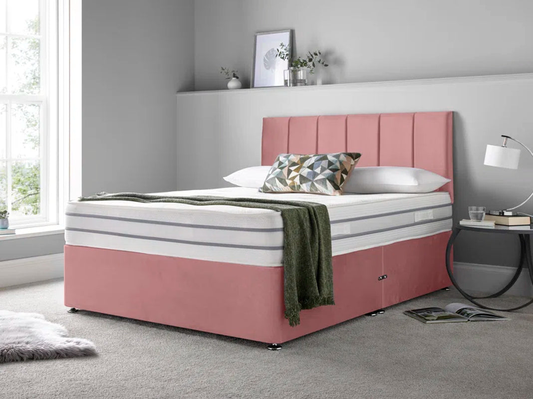 Jaonte Memory Foam Divan Bed Set