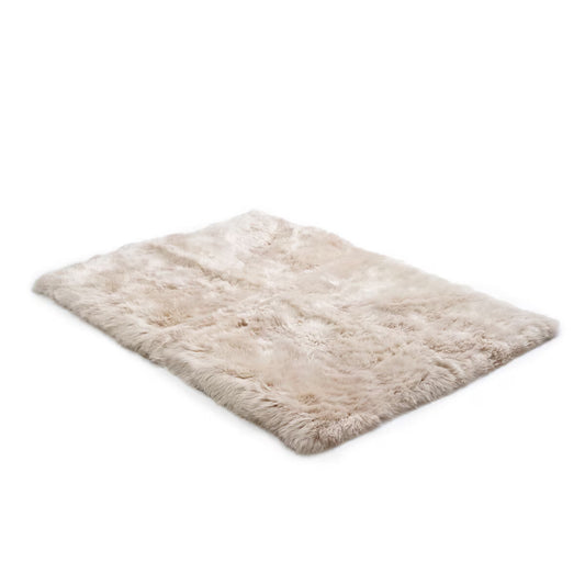 Sheepskin Area Rug 120 X 180Cm in Stone