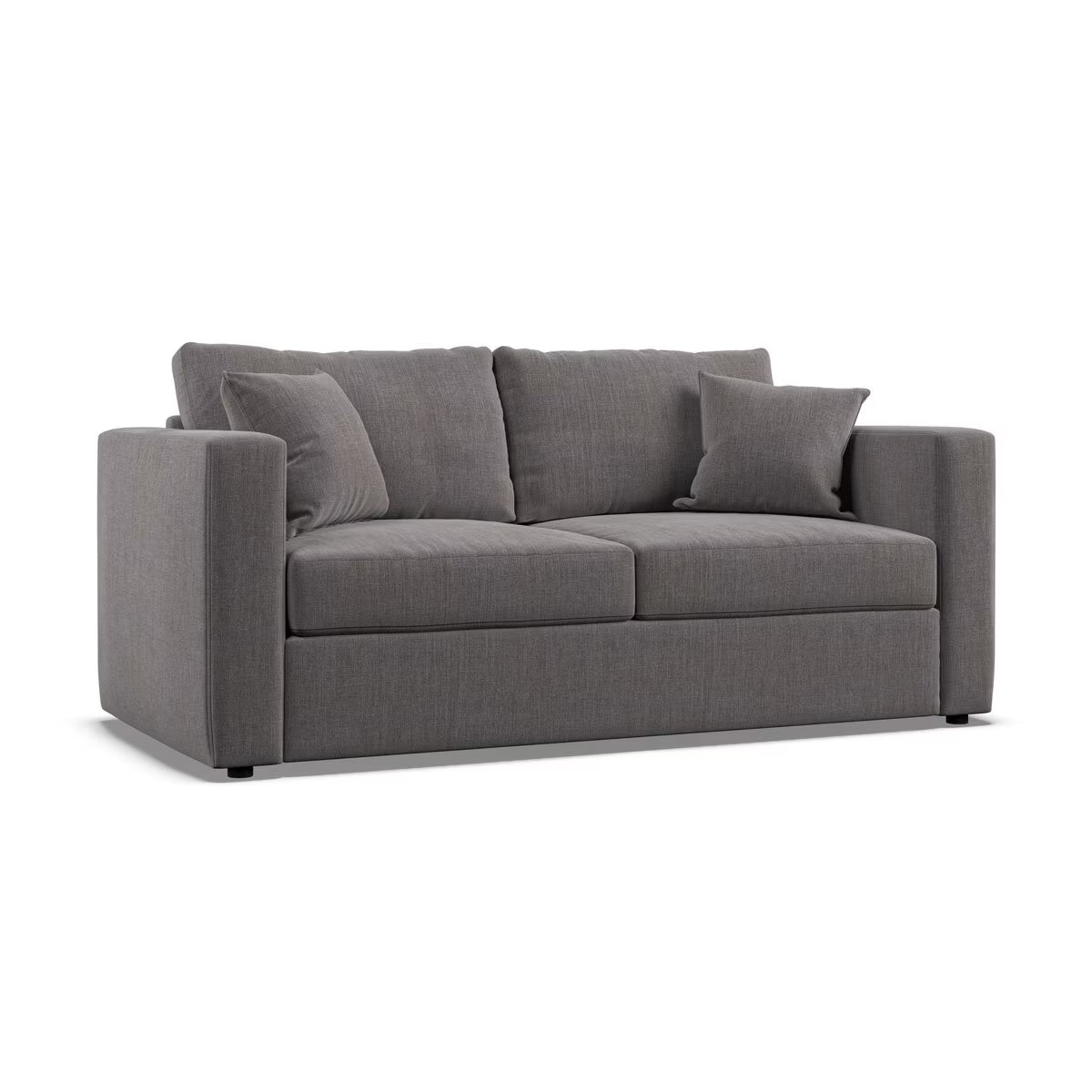 Oxford Grey Fabric Sofa Bed