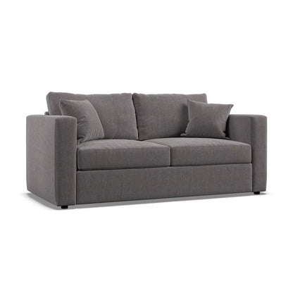 Oxford Grey Fabric Sofa Bed