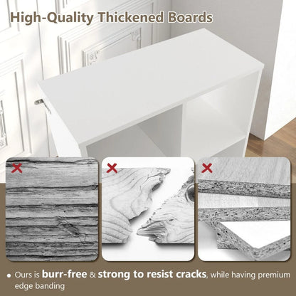 6-Cube Bookshelf Bookcase with 2 Anti-Tipping Kits for Living Room