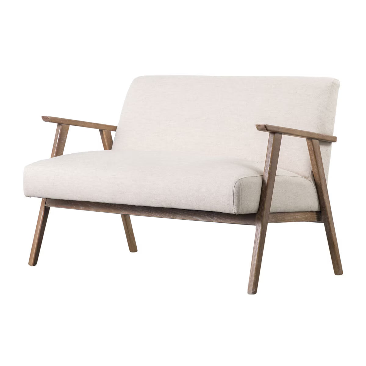 Neyland Natural Linen 2 Seater Sofa