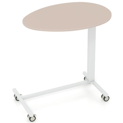 Mobile Standing Desk with Pneumatic Lift