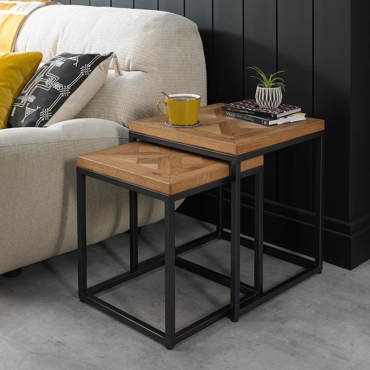 Greenwich Oak Nest of Tables