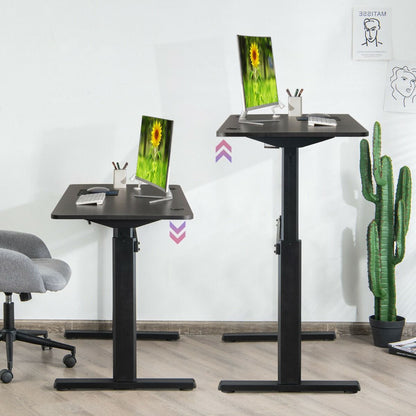 Ergonomic Computer Table and Workstation with USB Charging Port