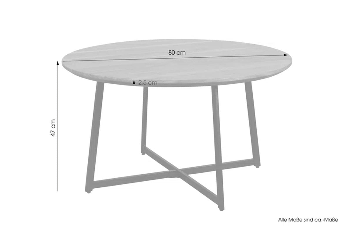 Nikitah Cross Legs Coffee Table